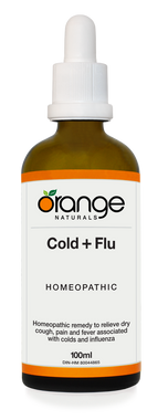 Orange Naturals Cold + Flu Homeopathic, 100 ml | NutriFarm.ca