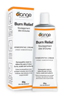 Orange Naturals Burn Relief Homeopathic Cream, 50 g | NutriFarm.ca