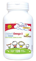 New Roots Children’s Omega-3, 120 Chewable Softgels | NutriFarm.ca