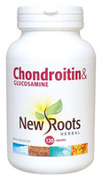 New Roots Chondroitin & Glucosamine 900 mg, 120 Capsules | NutriFarm.ca