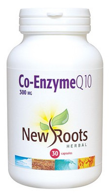 New Roots Co-Enzyme Q10 300 mg, 30 Capsules | NutriFarm.ca