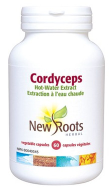 New Roots Cordyceps 500 mg, 60 Capsules | NutriFarm.ca