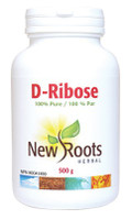 New Roots D-Ribose, 500 g | NutriFarm.ca
