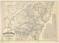 Map of New South Wales showing pastoral stations, c.1903