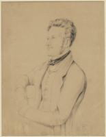 Portrait of George R Nichols, the elder, 1850