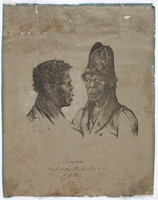 Bungaree, Chief of the Broken Bay Tribe, NSW, ca. 1830