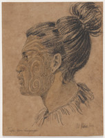 Taghi from Nangango (a portrait in profile), 1834