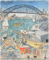 Ena at Lavender Bay, 1986