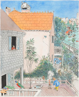 At home, 1988 