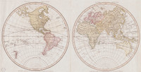 Western hemisphere; Eastern hemisphere, 1773–75