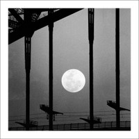 Harbour Bridge and Moon, 2001