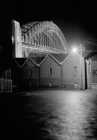 The Rocks and Sydney Harbour Bridge, c. 1936