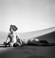 Mother and child at Cronulla, c 1938