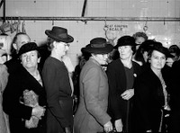 Meat Queue, 1946