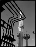 Kurnell Refinery under construction, Australian Oil Refining Pty. Limited (AOR), c 1954