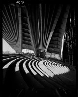 Sydney Opera House during construction, November 1965