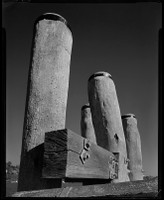Wharf sculpture, Bay St, Greenwich, 1976