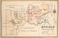 Enfield Suburban Map
