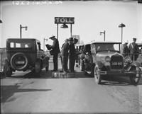First Cars at the Toll Bar, 1932
