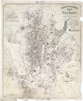 Woolcott & Clarke's Map of the City of Sydney