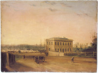 Custom House and Circular Quay, 1845