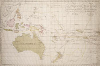 Karta över Polynesien eller femte delen af jordklotet, 1780