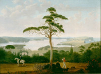Sydney Harbour Looking towards the Heads, 1848
