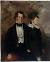 Thomas Chapman and Master Robert Cooper Tertius, 1840