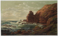 Castle Rock, Cape Schanck, Victoria, 1865