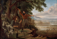 Arrival of Burke & Wills at Flinders River, 1861