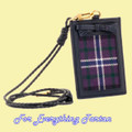Scotland Forever Modern Tartan Lightweight Fabric Leather Luggage Address Tag