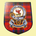 Drummond Clan Tartan Clan Drummond Badge Shield Decal Sticker
