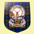 Gordon Clan Tartan Clan Gordon Badge Shield Decal Sticker Set of 3