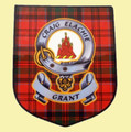 Grant Clan Tartan Clan Grant Badge Shield Decal Sticker