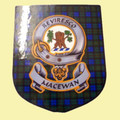 MacEwan Clan Tartan Clan MacEwan Badge Shield Decal Sticker