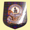 MacLennan Clan Tartan Clan MacLennan Badge Shield Decal Sticker Set of 3