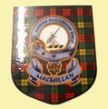 MacMillan Clan Tartan Clan MacMillan Badge Shield Decal Sticker