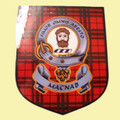 MacNab Clan Tartan Clan MacNab Badge Shield Decal Sticker Set of 3