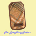 Aikwood Tweed Check Fabric Leather Mobile Phone Case Protector