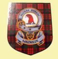MacNicol Clan Tartan Clan MacNicol Badge Shield Decal Sticker