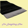 Black Organza Wedding Table Runners Decorations x 25 For Hire