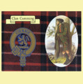 Cumming Clan Crest Tartan History Cumming Clan Badge Postcards Pack of 5