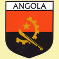 Angola Flag Country Flag Angola Decals Stickers Set of 3