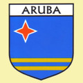 Aruba Flag Country Flag Aruba Decals Stickers Set of 3