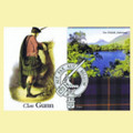 Gunn Clan Crest Tartan History Gunn Clan Badge Postcards Set of 2