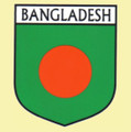 Bangladesh Flag Country Flag Bangladesh Decals Stickers Set of 3