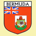 Bermuda Flag Country Flag Bermuda Decals Stickers Set of 3