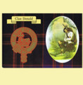 MacDonald Clan Crest Tartan History MacDonald Clan Badge Postcards Set of 2