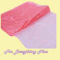 Coral Pink Organza Wedding Table Runners Decorations x 5 For Hire
