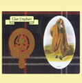 Urquhart Clan Crest Tartan History Urquhart Clan Badge Postcard